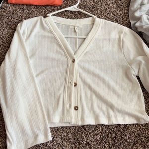 S cropped cardigan